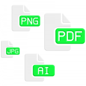 Export Format Icon Done Project